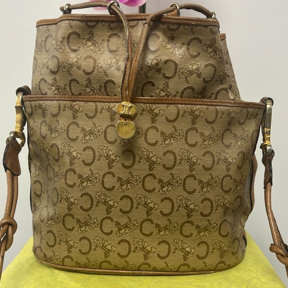 Celine Classic Monogram Bucket Bag
